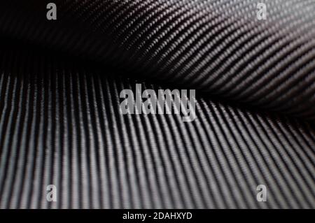 Twill weave carbon fiber roll Stock Photo