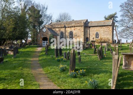 All Saints Church in Great Ayton, North Yorkshire Stock Photo