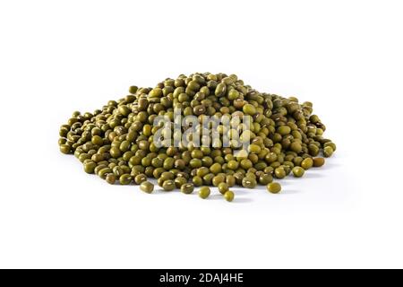 Green soy isolated on white background Stock Photo
