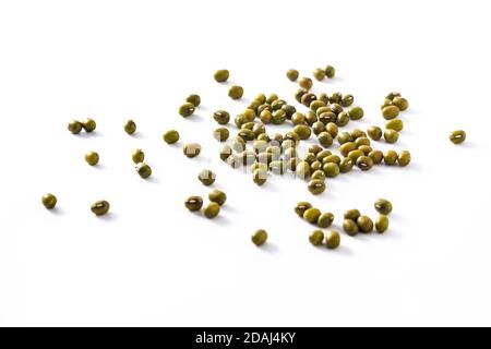 Green soy isolated on white background Stock Photo