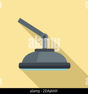 Operation surgical light icon, flat style Stock Vector