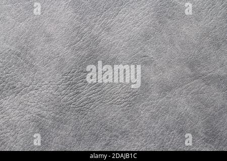 Grey leather texture can be use as background Stock Photo