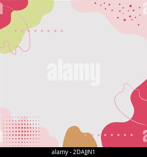 Geometric background concept vector for your design Stock Vector