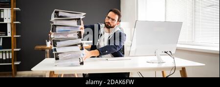 Tax E Invoice Document Software And Digital Transformation Stock Photo