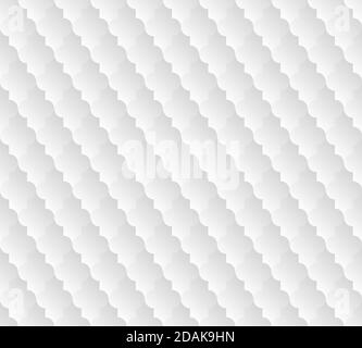 Moroccan islamic seamless pattern background in light grey gradient. Vintage and retro abstract ornamental design. Simple flat vector illustration. Stock Vector