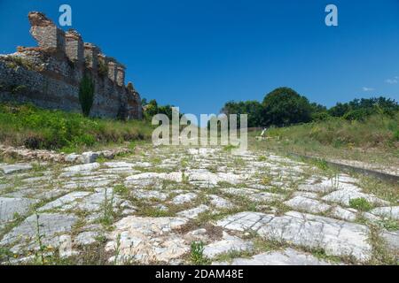 At Nymphaion (sanctuary of the Nymphs) of Ancient Nikopolis (Nicopolis) town, near Preveza city, Epirus, Greece, Europe.