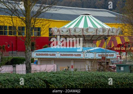 Butlins In Minehead, Somerset. Closed due to Coronavirus lockdown restrictions. Stock Photo