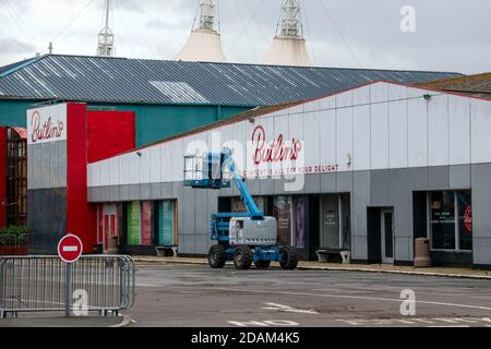 Butlins In Minehead, Somerset. Closed due to Coronavirus lockdown restrictions. Stock Photo