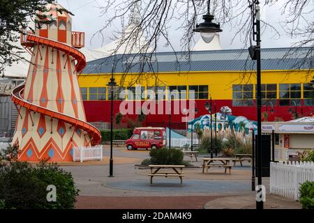 Butlins In Minehead, Somerset. Closed due to Coronavirus lockdown restrictions. Stock Photo