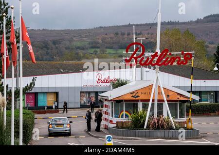 Butlins In Minehead, Somerset. Closed due to Coronavirus lockdown restrictions. Stock Photo