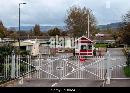 Butlins In Minehead, Somerset. Closed due to Coronavirus lockdown restrictions. Stock Photo