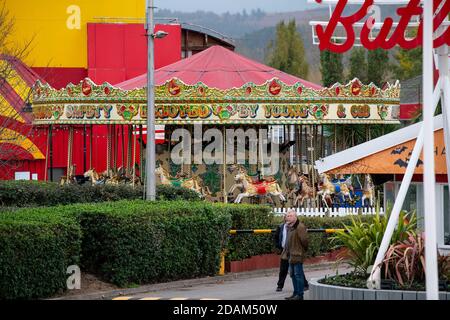 Butlins In Minehead, Somerset. Closed due to Coronavirus lockdown restrictions. Stock Photo