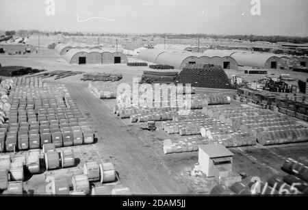 Port Hueneme, California Naval History Stock Photo