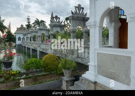 Taman Ujung Water Palace, Karangasem Regency, Bali, Indonesia. Now, Also known as Ujung Park or Sukasada Park. Near Amlapura. Stock Photo