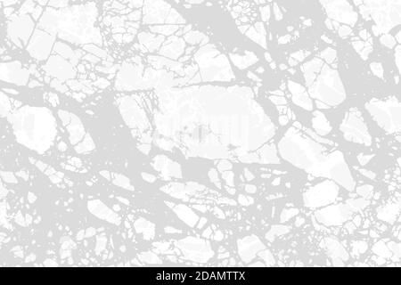 Light marble cracks simple texture. Vector illustration. Stock Vector