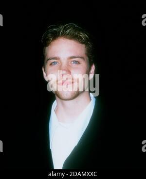 Pasadena, California, USA 6th April 1996 Actor Jonathan Brandis attends the 27th Annual NAACP Image Awards at Pasadena Civic Auditorium on April 6, 1996 in Pasadena, California, USA. Photo by Barry King/Alamy Stock Photo Stock Photo