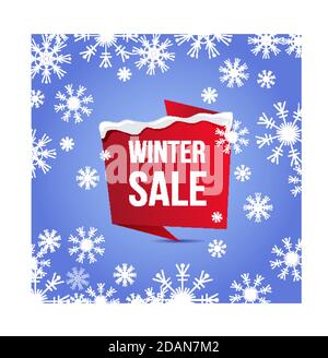 flat background winter season design vector illustration Stock Vector ...