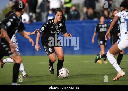 Empoli, Italy. 14th Nov, 2020. empoli, Italy, Monteboro stadium, 14 Nov 2020, Elisa Polli of Empoli FC in action during Empoli Ladies vs FC Internazionale - Italian football Serie A Women match - Credit: LM/Matteo Papini Credit: Matteo Papini/LPS/ZUMA Wire/Alamy Live News Stock Photo