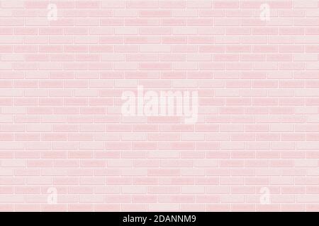 Cream color brick wall texture background. Grunge brickwork for your design backdrop. Stock Photo