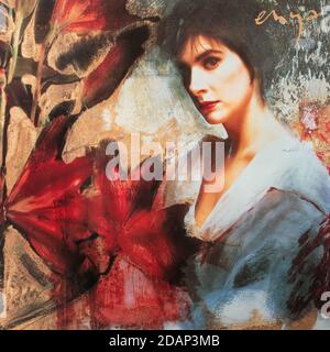 Enya, Watermark, vinyl LP record album cover by the Irish siger and songwriter Stock Photo