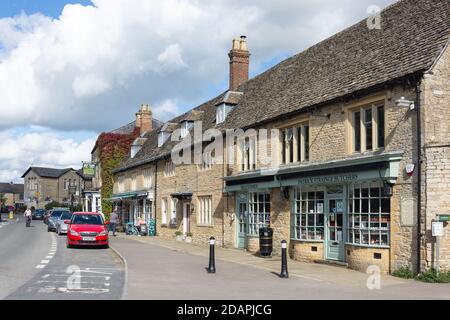 Bridge Street, Bampton, Oxfordshire, England, United Kingdom Stock Photo