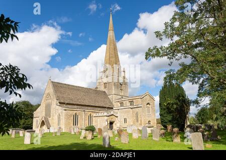 St Mary the Virgin Church, Church Street, Bampton, Oxfordshire, England, United Kingdom Stock Photo