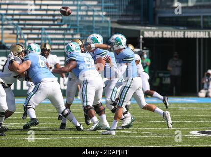 tulane pratt quarterback 14th pass