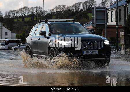 Water outbreaks in Bantry town lots, many people we're left without water Stock Photo