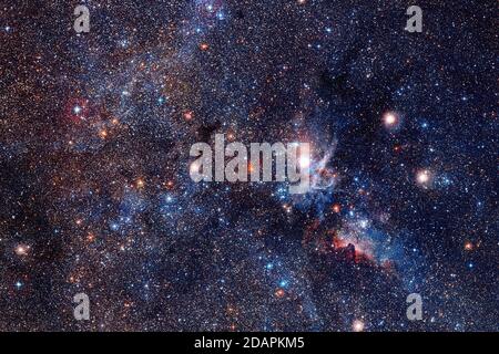 Outer space. Science fiction cosmos. Elements of this image furnished by NASA Stock Photo