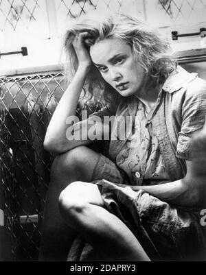 Jessica Lange, on-set of the Film, 'Frances', Universal Pictures, 1982 Stock Photo