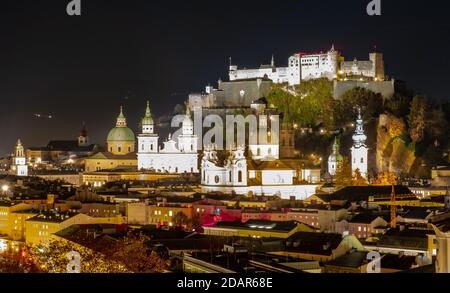 City Salzburg Stock Photo