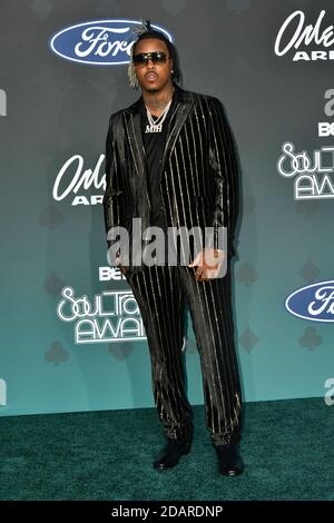 Las Vegas, NV, USA. 17th Nov, 2020. Jeremih at the 2019 Soul Train Music Awards at the Orleans arena in LasVegas, Nevada on November 17, 2019. Credit: Damairs Carter/Media Punch/Alamy Live News Stock Photo