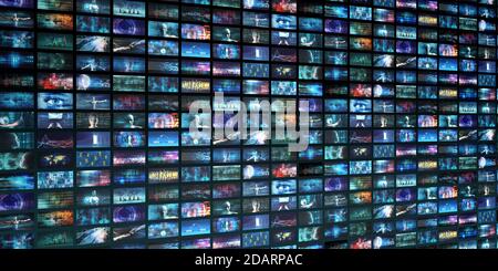 Modern Technology Background as a Abstract Art Stock Photo