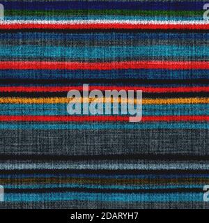 Variegated multicolor horizontal tapestry stripe woven texture. Space ...