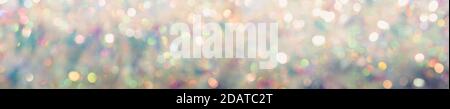 Abstract different colors bokeh. Christmas background Stock Photo