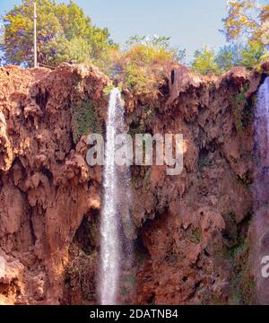 Ouzoud waterfalls near Marrakech in High Atlas, Morocco. North Africa. Stock Photo