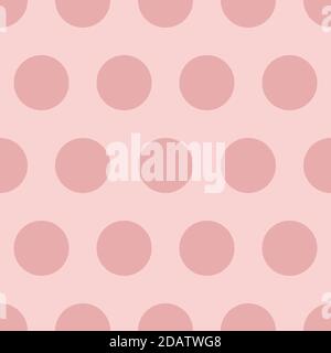 Polka dot seamless simple pattern with colore circles Stock Vector