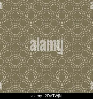 Pattern with circles. Dots seamless pattern for wallpaper, wrapping paper Stock Vector