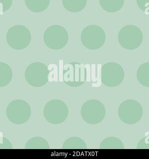 Polka dot seamless simple pattern with colore circles Stock Vector