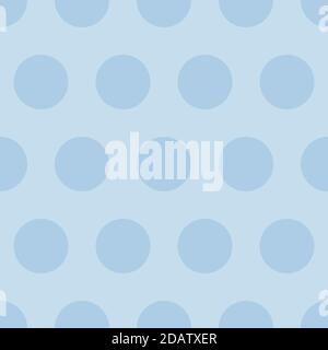 Polka dot seamless simple pattern with colore circles. Background for paper wrapper, sample for textile, fabric, wallpaper. Vector illustration Stock Vector