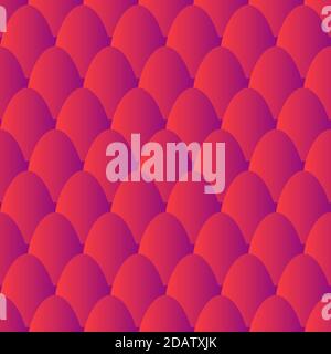 Fish scales seamless pattern. Mermaid tail background. Pattern with circles. Fishscale banner. Vector illustration Stock Vector