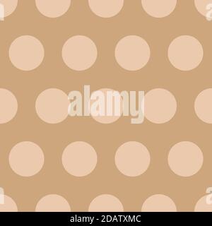 Polka dot seamless simple pattern with colore circles. Background for paper wrapper, sample for textile, fabric, wallpaper. Vector illustration Stock Vector