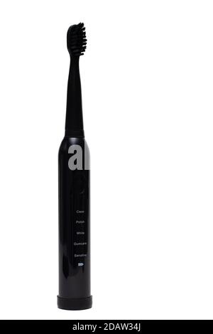 Electric toothbrush isolated on white background Stock Photo - Alamy