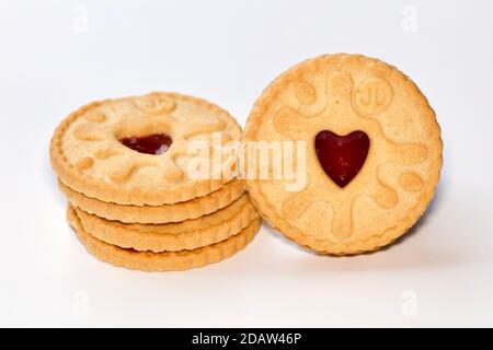 Jammie Dodgers Stock Photo