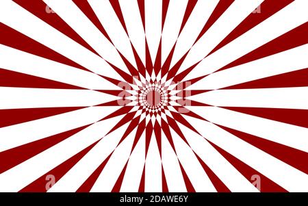 Abstract Background Cartoon Sunlight Japan Style. Vector Illustration. EPS 10 Stock Vector