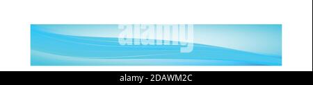 Abstract blue panoramic background made of triangles - Vector illustration Stock Vector
