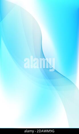 Abstract blue panoramic background made of triangles - illustration Stock Photo