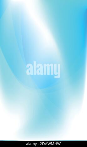 Abstract blue panoramic background made of triangles - Vector illustration Stock Vector