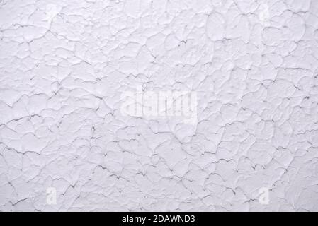 Irish traditional textured white plaster design. Background for something Stock Photo