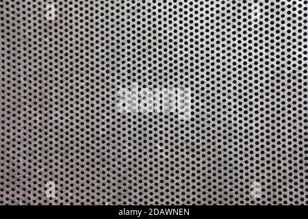 Aluminum grating texture background Stock Photo